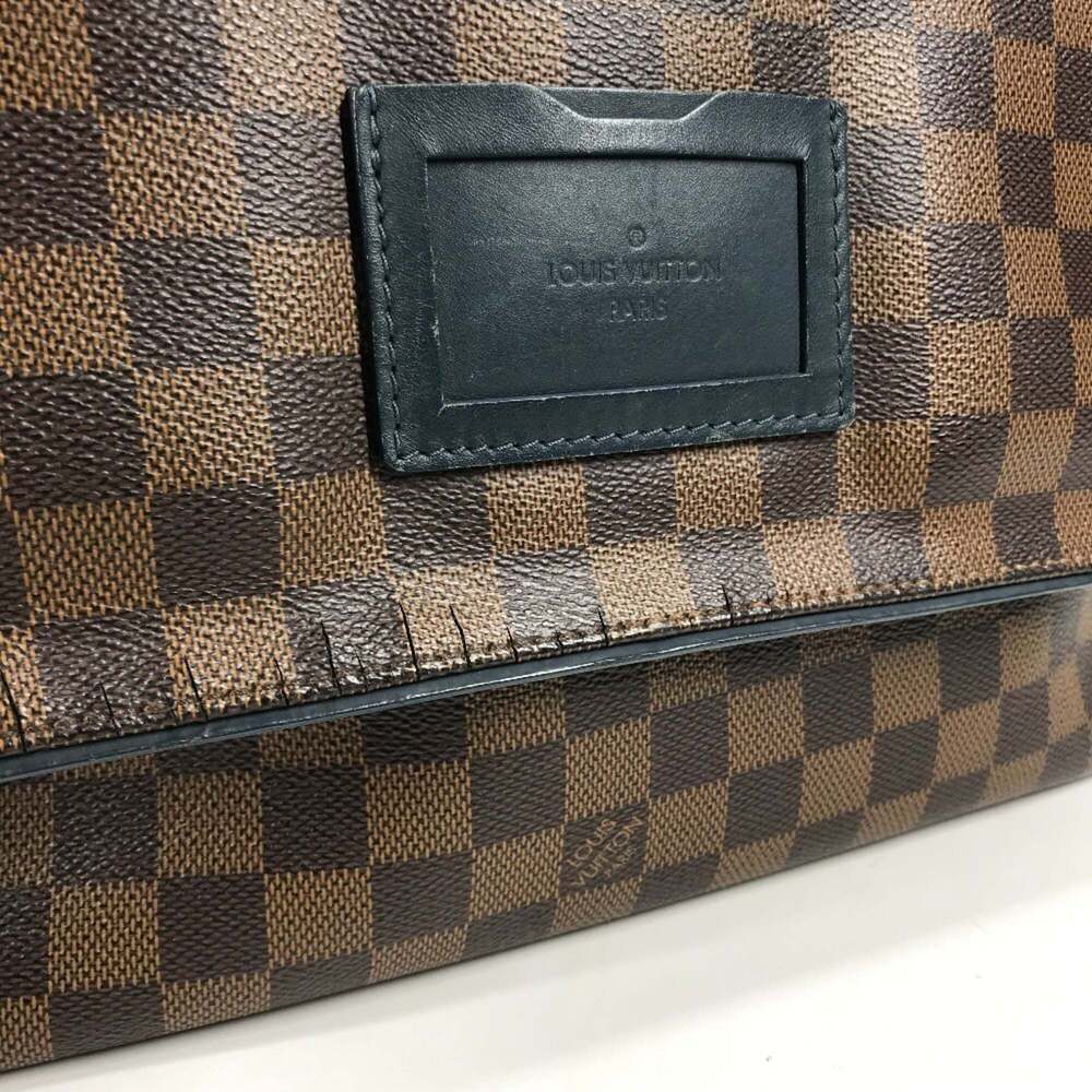 LOUIS VUITTON Brown Damier Canvas Shoulder Bag - Picture 13 of 15
